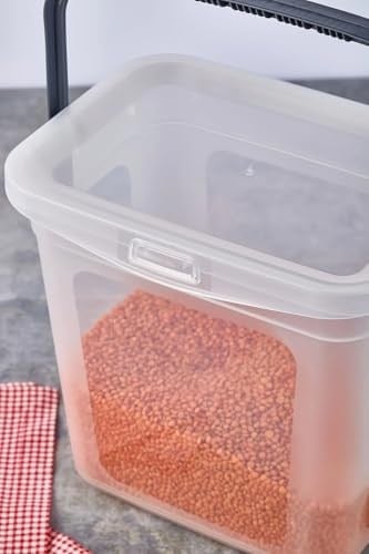 6 Litre Tutma Saplı Bakliyat ve Un Saklama Kabı, HH.C.761