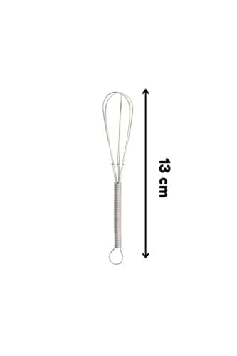 6lı Çırpıcı Şeklinde Çay Kaşığı Seti, Paslanmaz Çelik, Metalik, 12 cm, Bulaşık Makinesinde Yıkanamaz