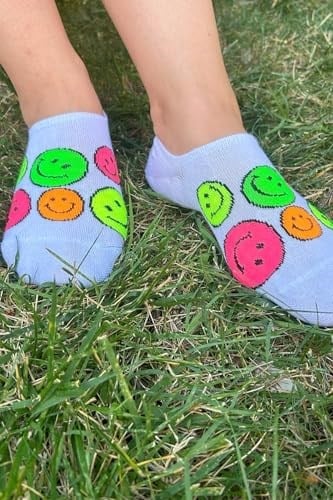 6lı Desenli Dikişsiz Bambu Görünmez Sneakers Çorap Seti/Kutulu Set/Unisex