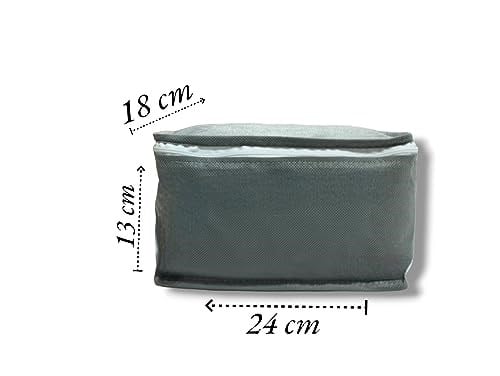 6lı Gri Valiz Düzenleyici, Bavul Içi Düzenleyici Organizer Set