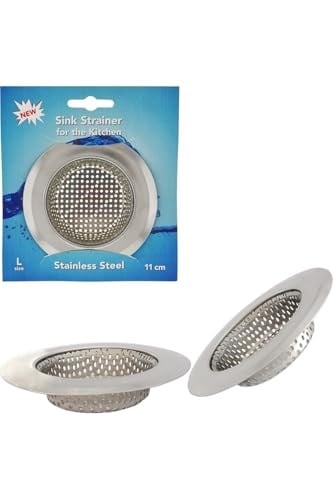 7 Cm Orta Boy Paslanmaz Çelik Lavabo Süzgeci - Evye Süzgeci - Eviye Süzgeç