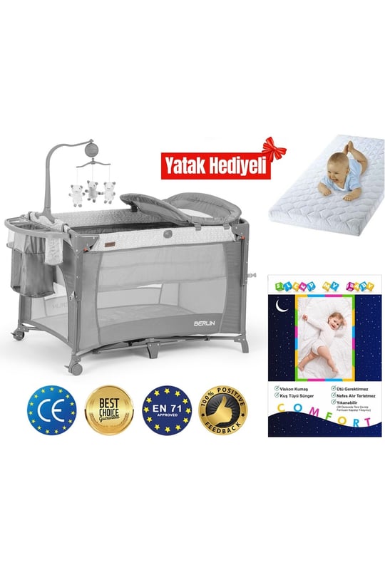 8058 Prego Berlin Oyun Parkı/gri