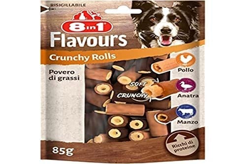 8in1 Flavours Crunchy Rolls 85 Gram