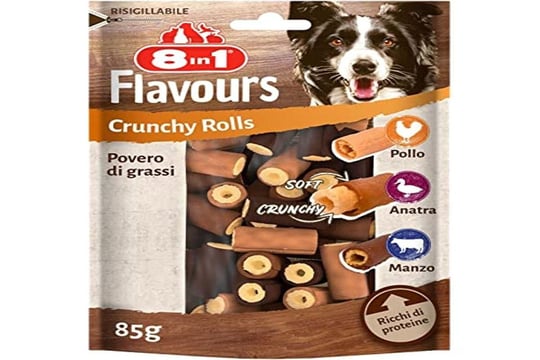 8in1 Flavours Crunchy Rolls 85 Gram