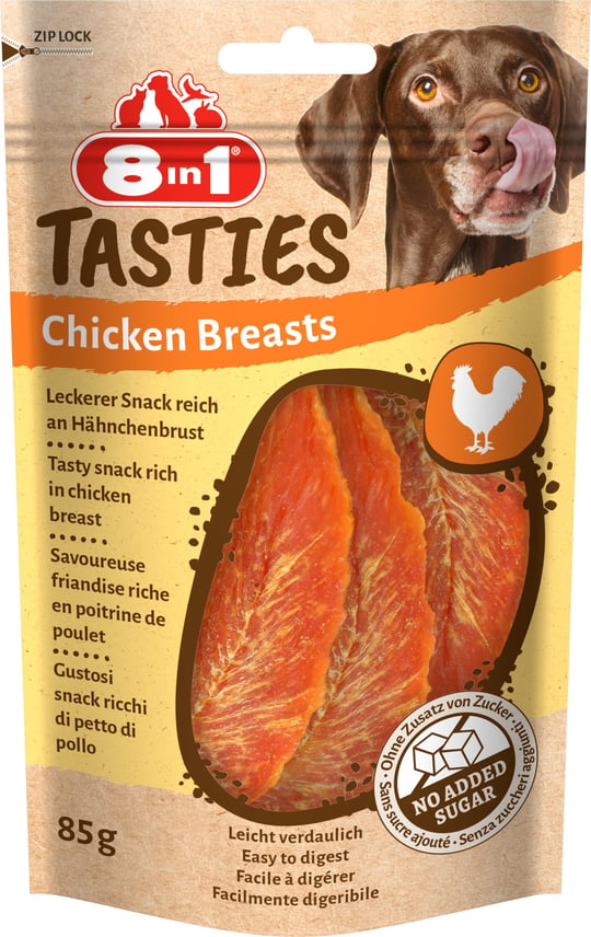 8in1 Tasties Chicken Breast Tavuk Göğsü Köpek Ödülü