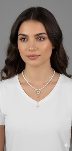 925 ayar papatya silver binbir gece kolye.doricalı nazar kolye.göz kolye.rose,gold,rodaj