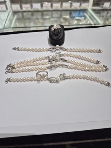 925 ayar papatya silver inci bileklik,inci yüzük.rose,gold,rodaj,
