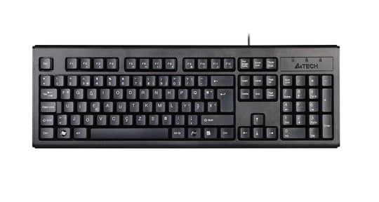 A4 Tech KM-720 (F)Türkçe FN-Multimedya Klavye, Suya Dayanıklı, 2.3 cm, Hafif Tasarım, Ayarlanabilir Yükseklik, Siyah