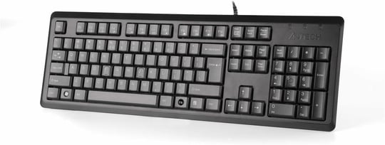 A4 TECH KR-92 Q USB Türkçe FN-MULTİMEDYA Siyah Klavye