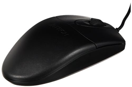 A4 Tech Op-620D, USB Optik Mouse, 2X Buton, 4 Yönlü Scroll, Siyah