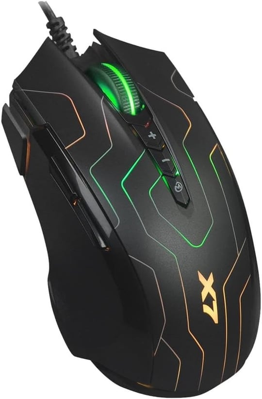 A4 Tech X89 SİYAH-LABİRENT OPTİK 2400 DPI Gamer Mouse