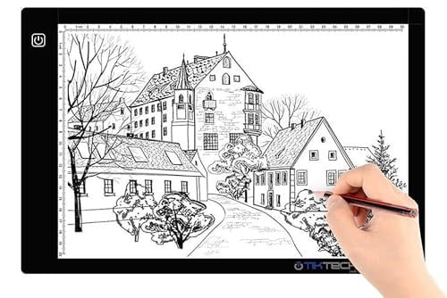 A4 Ultra-thin Portable LED Light Box Tracer USB Power Cable Dimmable Brightness LED Artcraft Tracing