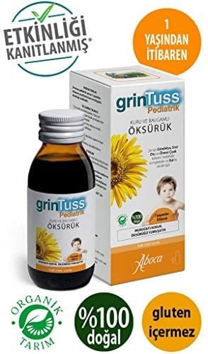 Abdi Ibrahim Grintuss Pediatrik Öksürük Şurubu 128 Gr