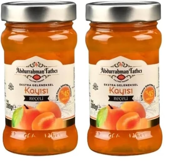 Abdurrahman Tatlıcı Kayısı Reçeli 380g 2li paket