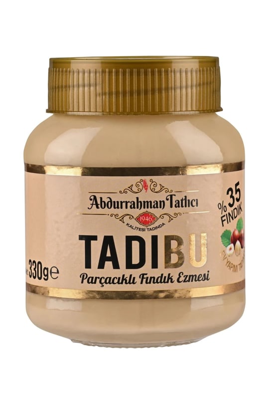 Abdurrahman Tatlıcı Tadıbu Parçacıklı Fındık Ezmesi 330g