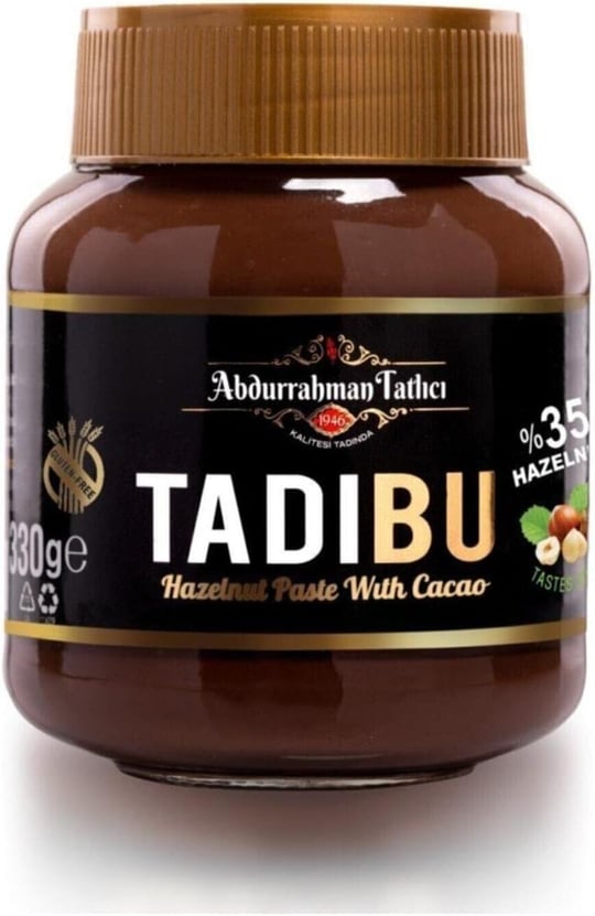 abdurrahmantatlıcı Tadıbu Kakaolu Fındık Ezmesi Çokokrem 330 Gr