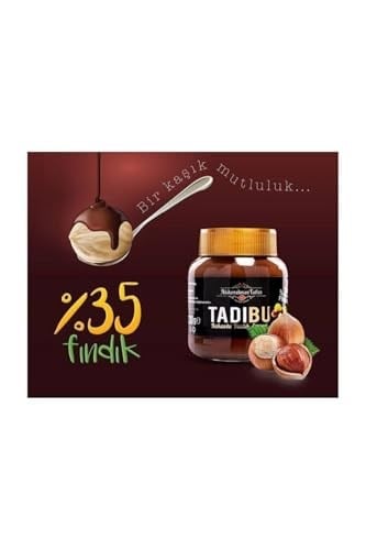 abdurrahmantatlıcı Tadıbu Kakaolu Fındık Ezmesi Çokokrem 330 Gr