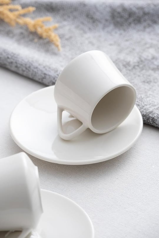 Acar Ellie 6 Kişilik Kahve Fincanı Takımı - 90 ml