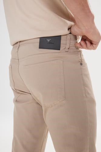 AC&Co/Altınyıldız Classics 360 Derece Her Yöne Esneyen Slim Fit Dar Kesim Diyagonal Desenli Pantolon