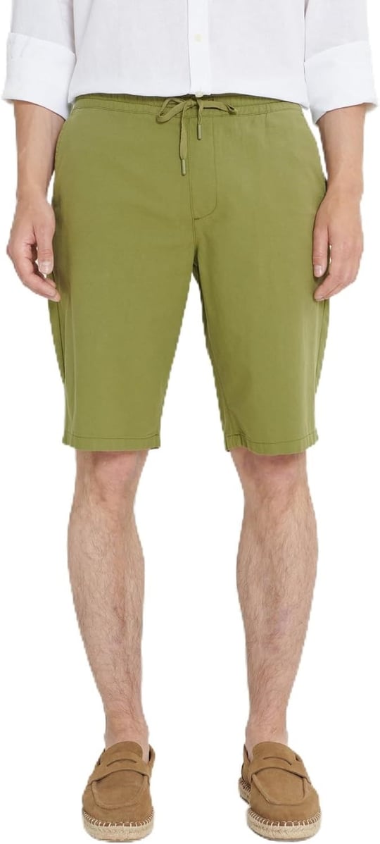 AC&Co/Altınyıldız Classics Comfort Fit Rahat Kesim Yan Cepli Keten Şort