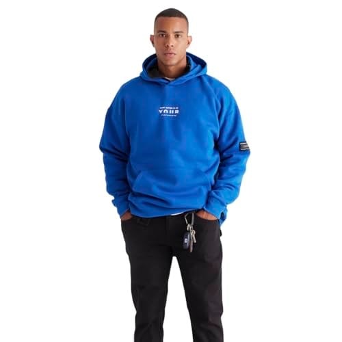 AC&Co/Altınyıldız Classics Oversize Fit Bol Kesim Kapüşonlu İçi Polarlı Pamuklu Sweatshirt