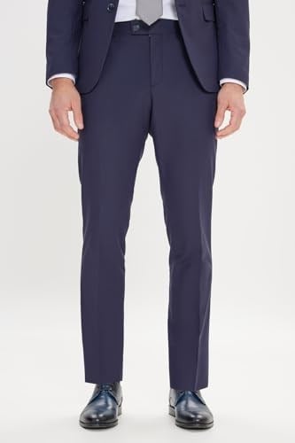 AC&Co/Altınyıldız Classics Slim Fit Dar Kesim Mono Yaka Takım Elbise