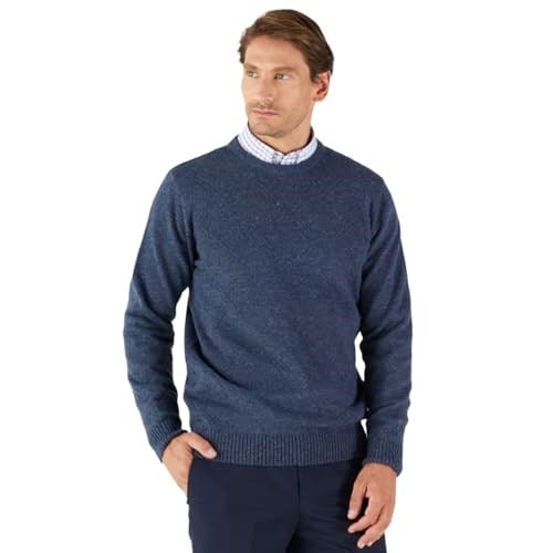 AC&Co/Altınyıldız Classics Standart Fit Normal Kesim Bisiklet Yaka Jakarlı Triko Kazak