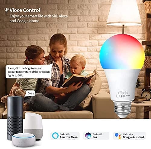 Ack Wİ-Fİ Akıllı Led Ampul 10W 6.500K Beyaz 220 VAC AA14-60920