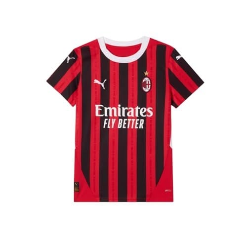 ACM 1899 PUMA ACM Home Jersey Replica Jr Erkek/Unisex Forma, For All Time Red-PUMA Black, 7-8 YAŞ