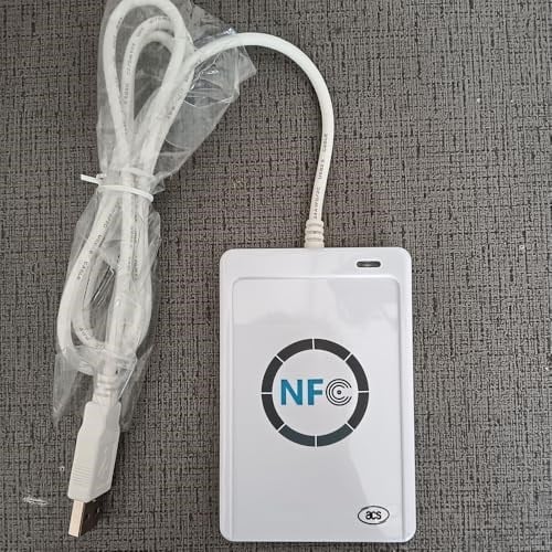 ACR122U NFC Okuyucu Yazıcısı + 5 ADET Ntag213 NFC Etiketi + Ücretsiz Yazılım