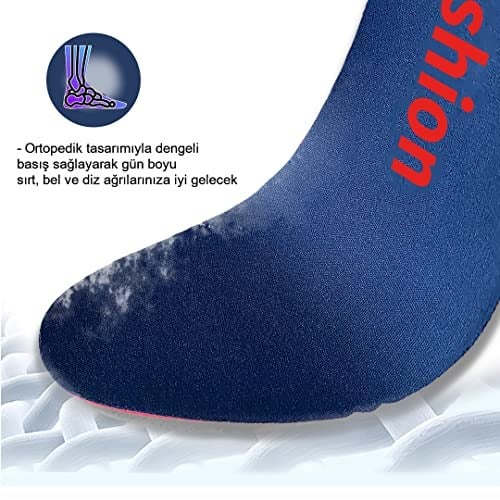 Active Team - Bot Ve İş Ayakkabısı Tabanlığı - CUSHION (Lacivert, 42-43)