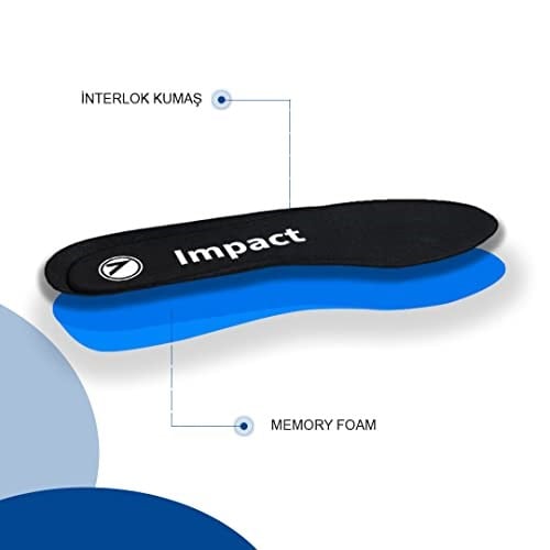 ACTİVE TEAM Spor Ayakkabı Tabanlığı, Günlük Hafızalı Sneaker Tabanlık, Yumuşak Memory Foam Ayakkabı İç Tabanlığı (36-37)