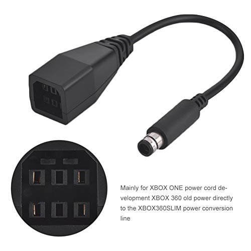 Adaptör Güç Kaynağı Dönüştürücü Aktarım Kablosu Xbox 360 - Xbox 360E için, Sabit Oyun Konsolu Güç Kaynağı Adaptörü Dönüştürücü Kablosu Xbox 360 için Microsoft için