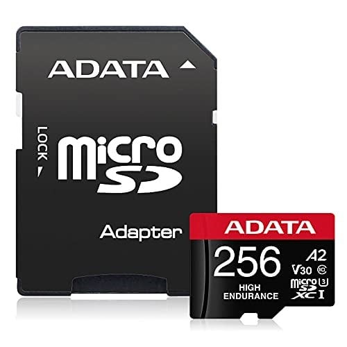 ADATA microSD 256 GB High End UHS-I U3 | + Adaptör