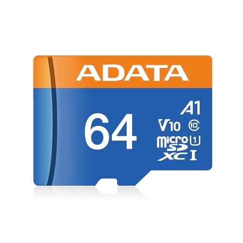 ADATA SD MicroSD Card 64GB SDXC (UHS-I Class 10) Ada Perakende - Seçenekler: 64 GB, 256 GB
