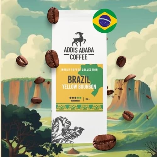 Addis Ababa Coffee - Brazil Santos 250 Gr. Dünya Kahvesi (Kavrulmuş Çekirdek)