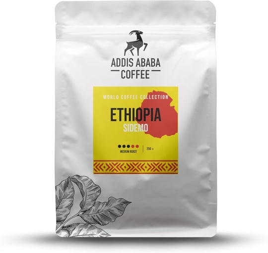Addis Ababa Coffee - Ethiopia Sidamo 250 Gr. Dünya Kahvesi (Filtre Kahve)