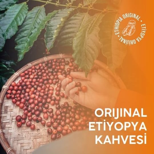 Addis Ababa Coffee - Harar Blend Kahve 1000 Gr. (Kavrulmuş Çekirdek)