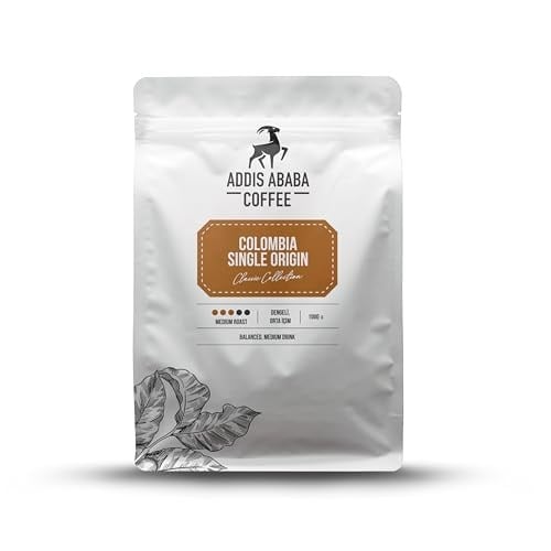 Addis Ababa Coffee - Kolombiya Single Origin Kahve 1000 Gr. (Kavrulmuş Çekirdek)