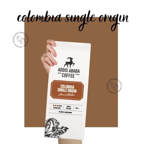 Addis Ababa Coffee - Kolombiya Single Origin Kahve 1000 Gr. (Kavrulmuş Çekirdek)