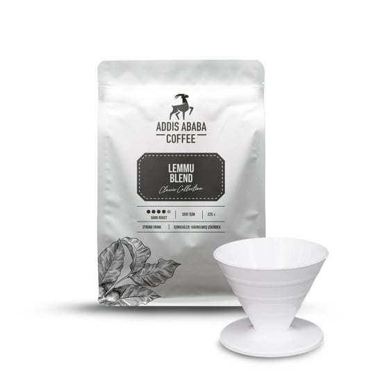 Addis Ababa Coffee - Lemmu Blend 225 gr + V60 Dripper