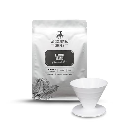 Addis Ababa Coffee - Lemmu Blend 225 gr + V60 Dripper