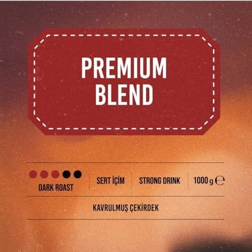 Addis Ababa Coffee - Premium Blend Espresso Çekirdek Kahve 1000 Gr.