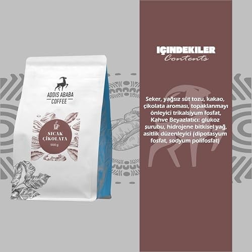 Addis Ababa Coffee - Sıcak Çikolata 1000 Gr.