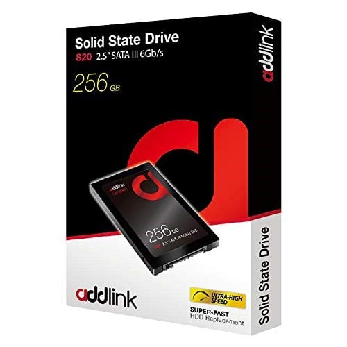 Addlink 256GB 510-400 MB/s 2.5” SATA III 6Gb/s SSD AD256GBS20S3S - Seçenekler: 256GB, 512GB, 1TB, 120GB