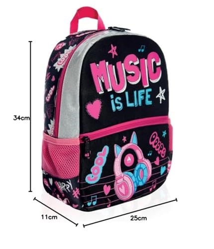 ADEL Junior Mini Çanta, Music is Life