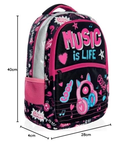 ADEL Junior Sırt Çantası, Music is Life
