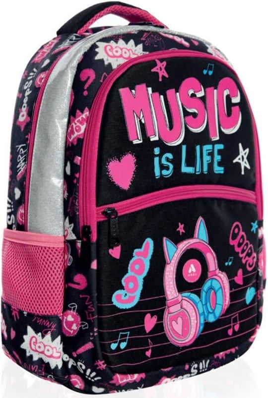 ADEL Junior Sırt Çantası, Music is Life
