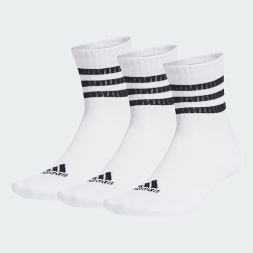 adidas 3-Stripes cushioned sportswear Mid Cut 3P Çorap