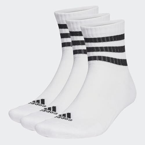 adidas 3-Stripes cushioned sportswear Mid Cut 3P Çorap